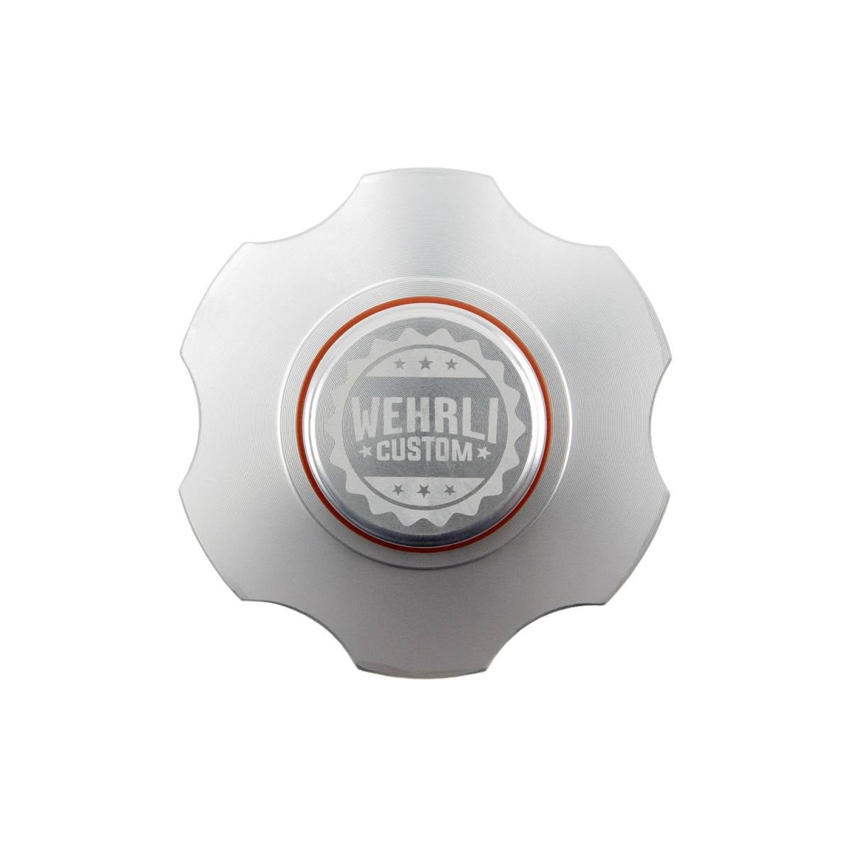 WCFab WCF100394 Cummins Billet Aluminum Oil Fill Cap, Clear Anodized - Southern Diesel Supply