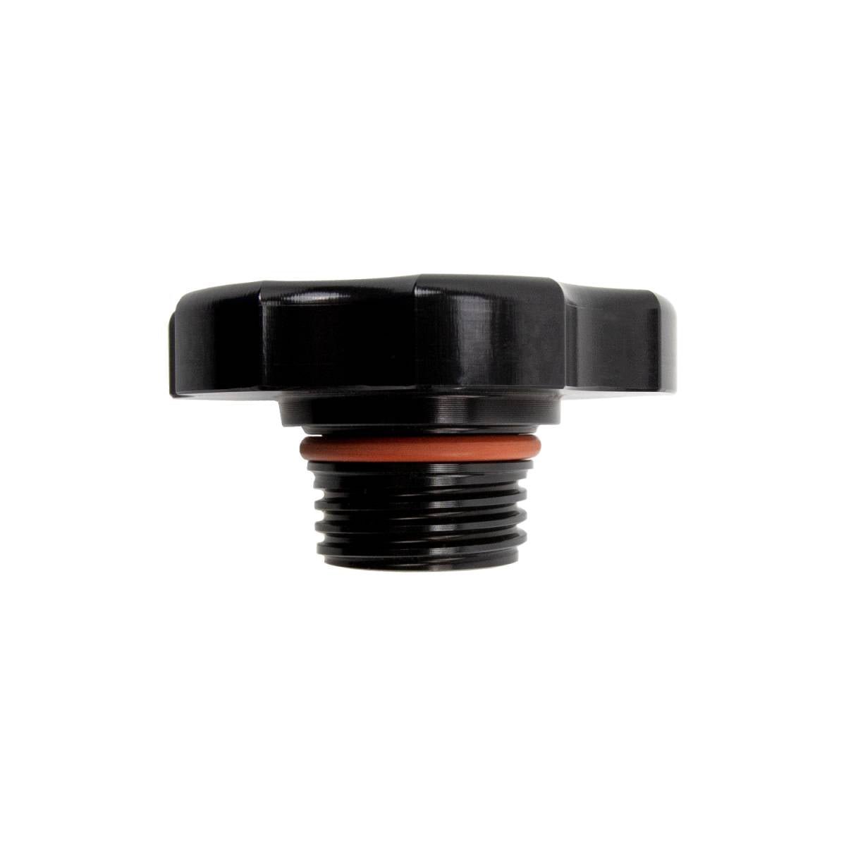 WCFab WCF100395 Cummins Billet Aluminum Oil Fill Cap, Black Anodized - Southern Diesel Supply