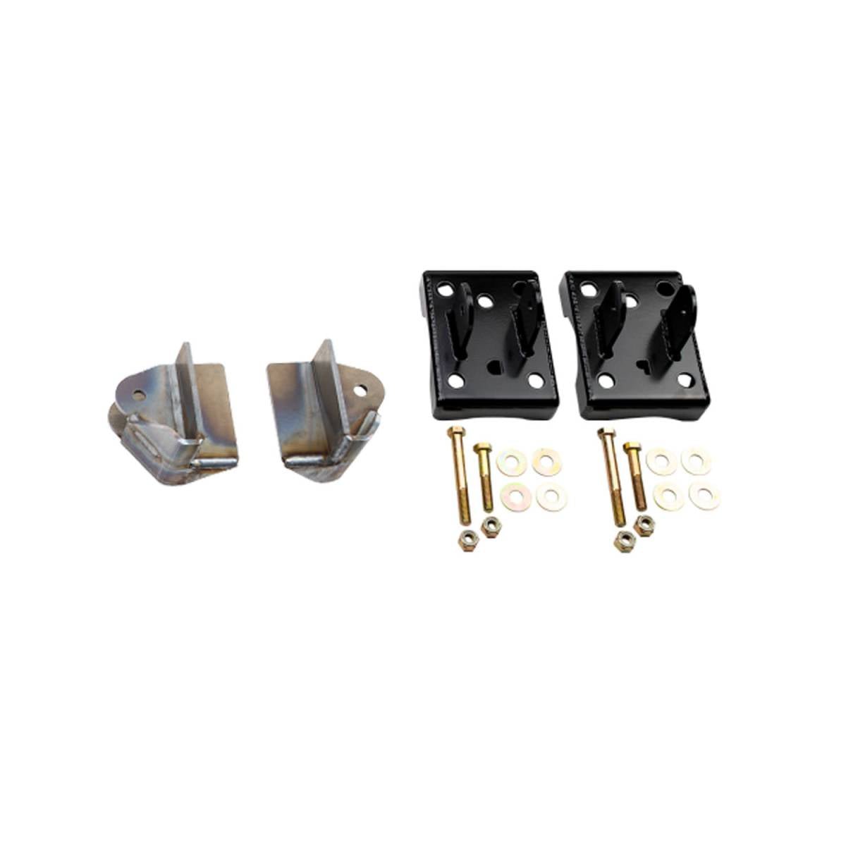 WCFab WCF100407 Power Stroke 4" / Dana M275 Axle Traction Bar Brackets & Install Kit - Southern Diesel Supply
