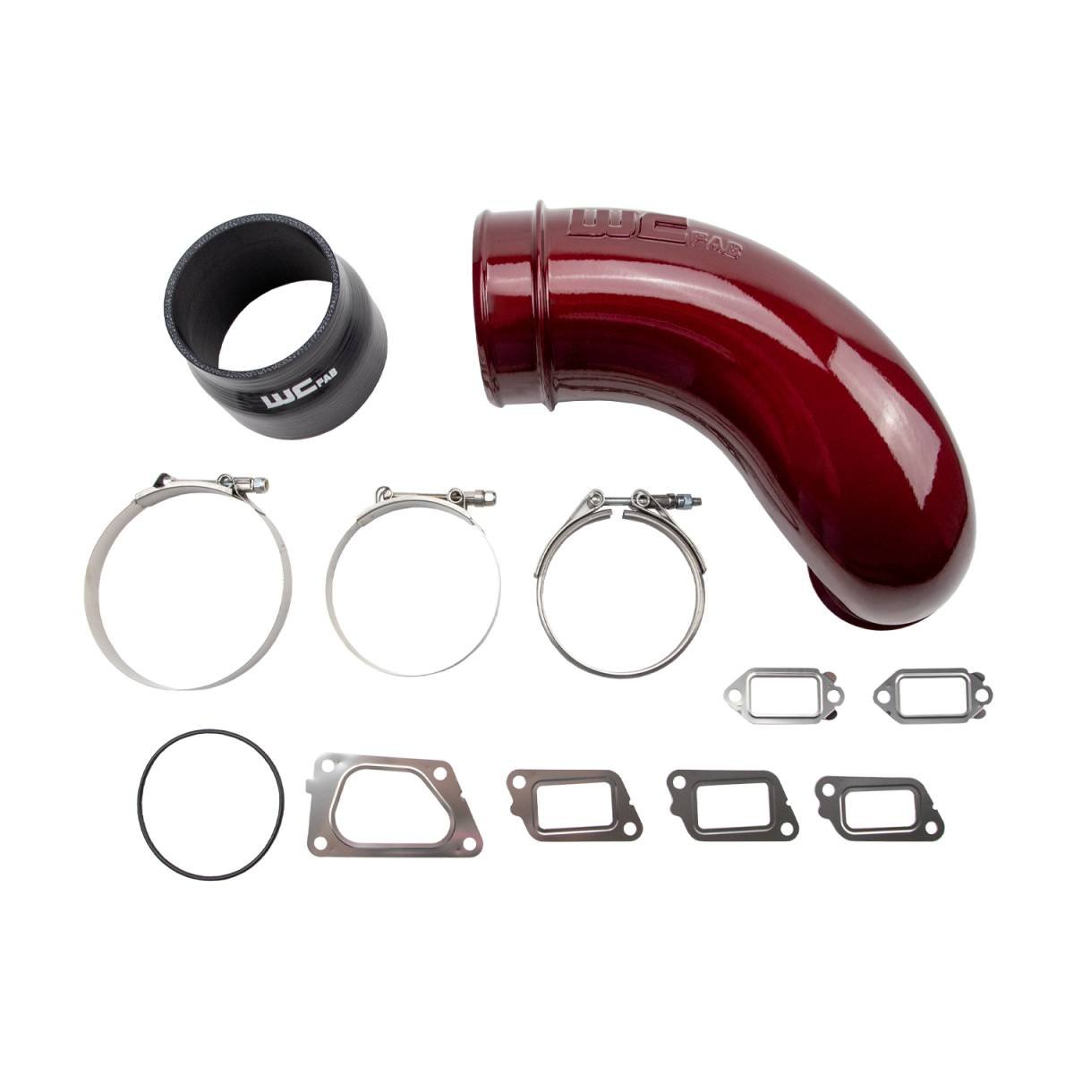 WCFab WCF100417 LML Duramax High Flow Turbo Intake Horn - Southern Diesel Supply