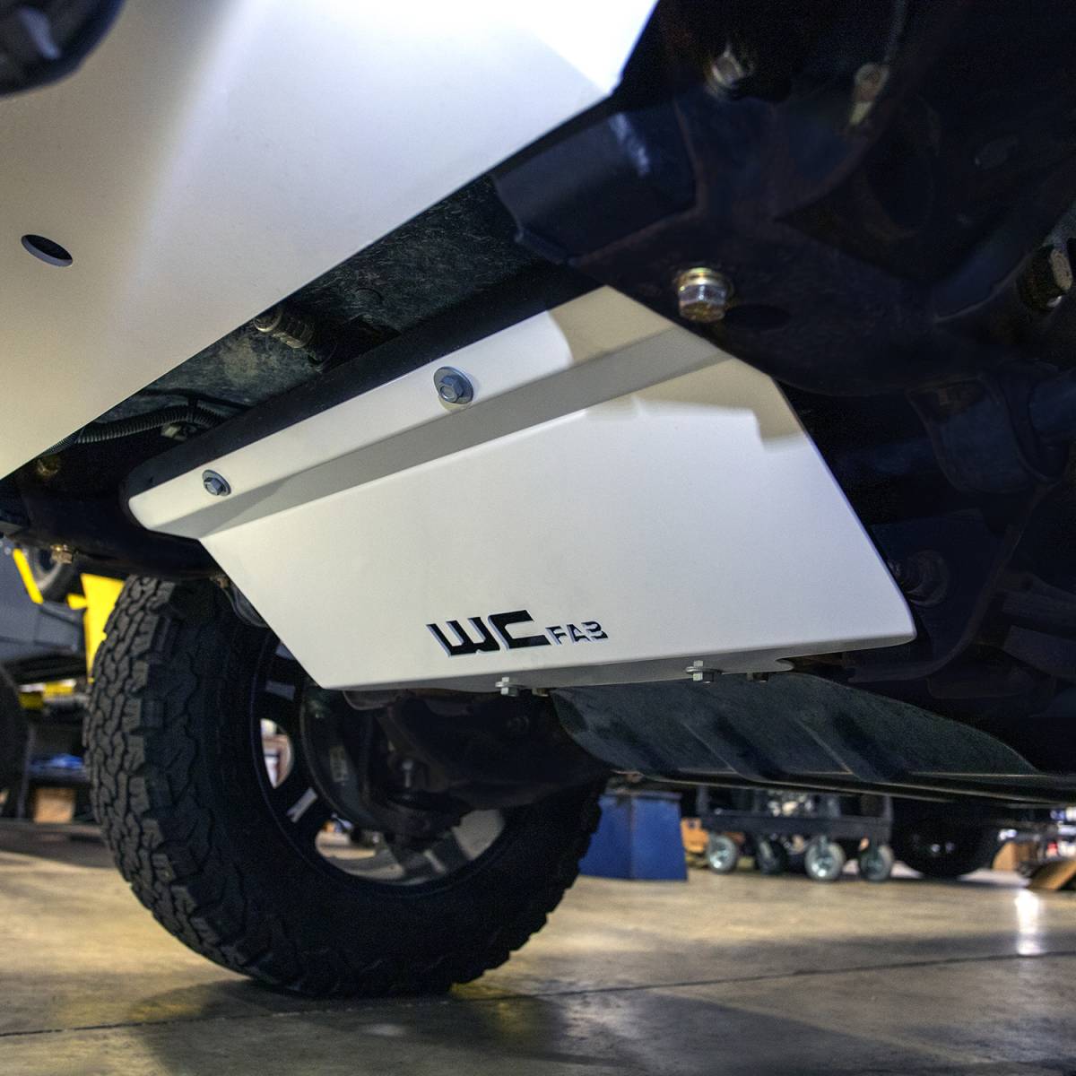 WCFab WCF100432 GM Lower Splash Shield Kit (2011 - 2019 Duramax) - Southern Diesel Supply