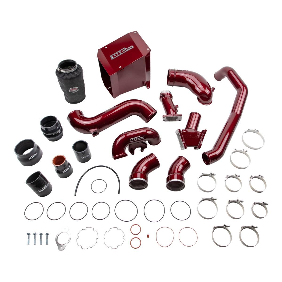 WCFab WCF100437 LBZ Duramax Stage 2 High Flow Intake Bundle Kit - Southern Diesel Supply