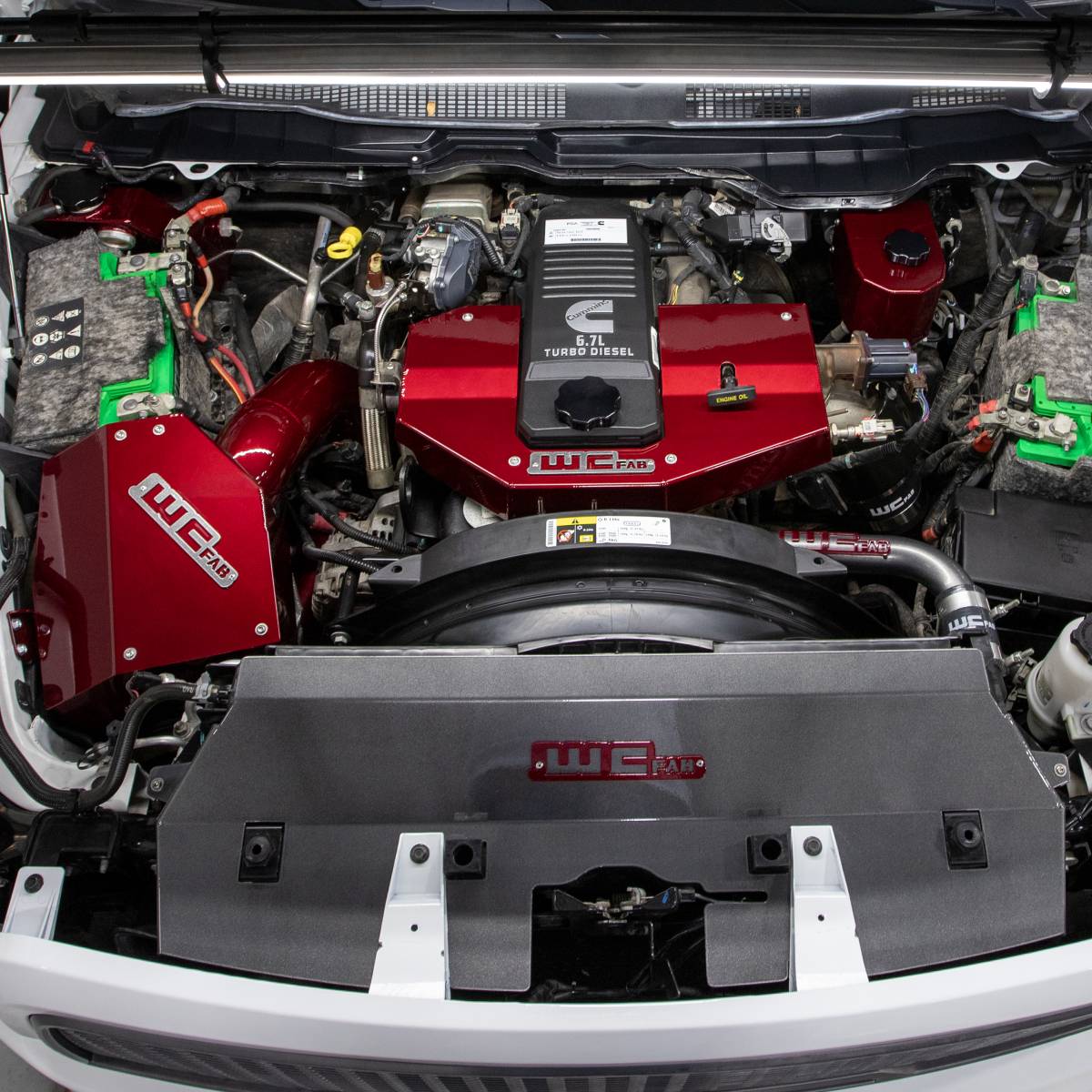 WCFab WCF100447 6.7L Cummins Stage 2 High Flow Intake Bundle Kit - Southern Diesel Supply