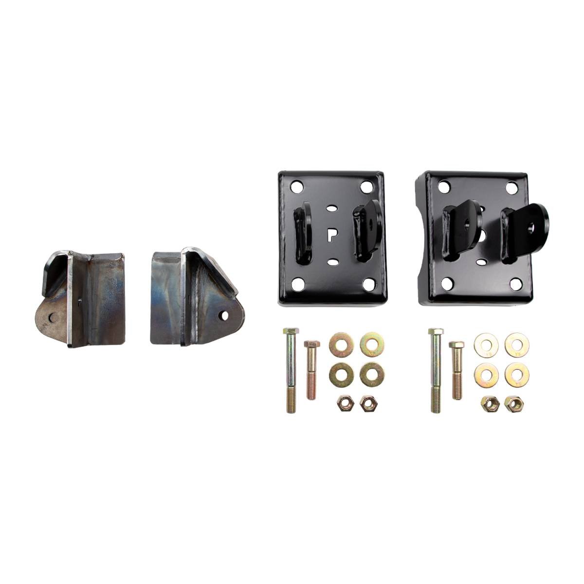 WCFab WCF100501 Power Stroke 4.5" / Dana M300 Axle Traction Bar Brackets & Install Kit - Southern Diesel Supply