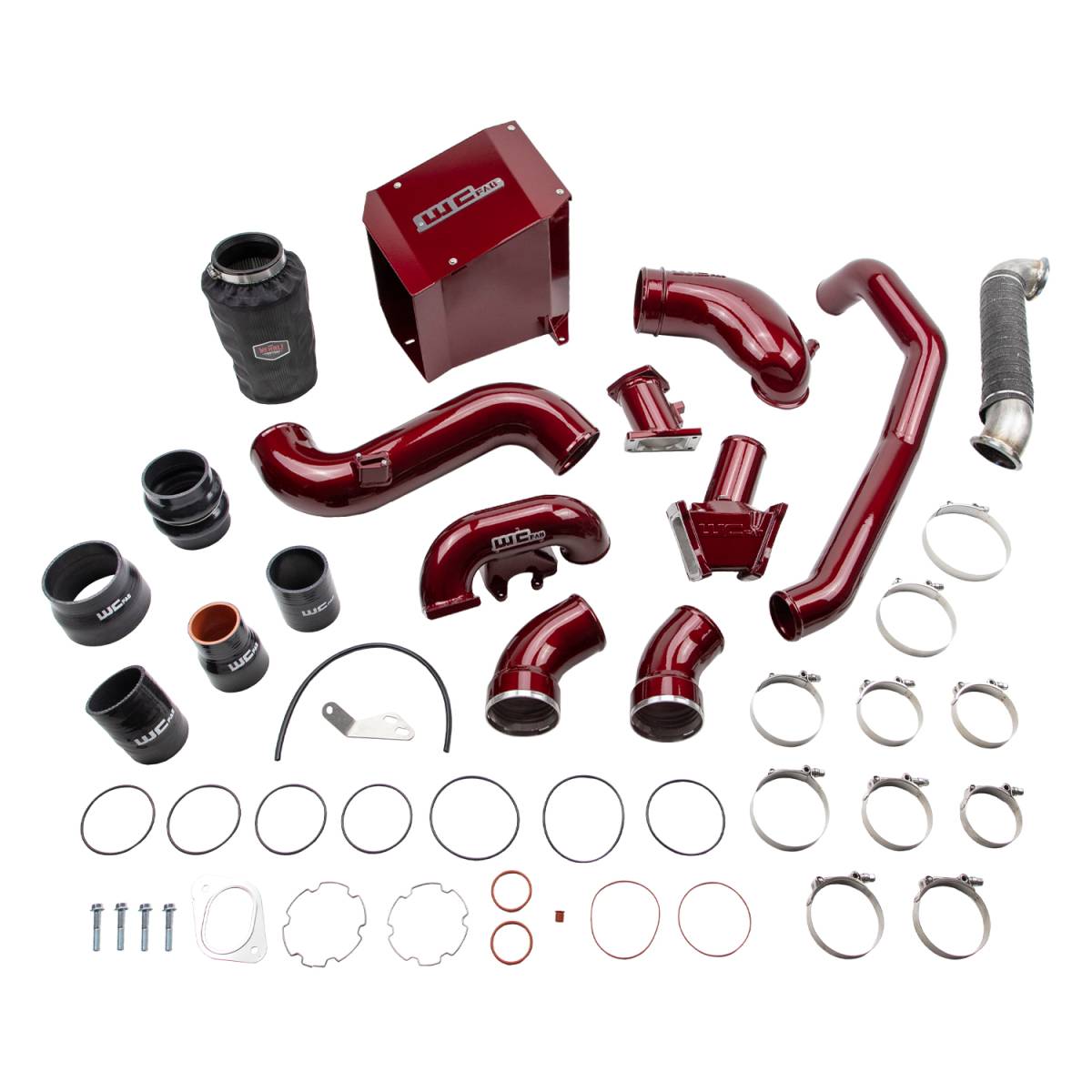 WCFab WCF100504 LMM Duramax Stage 3 High Flow Intake Bundle Kit - Southern Diesel Supply