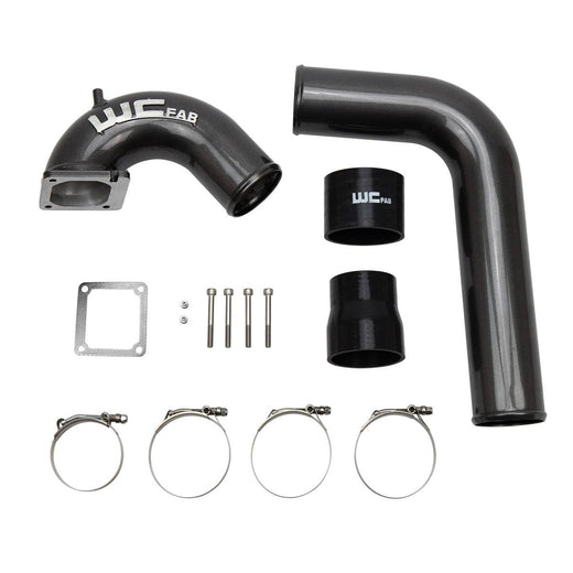 WCFab WCF100528 5.9L Cummins 3.5" High Flow Intake Horn & Intercooler Pipe Kit