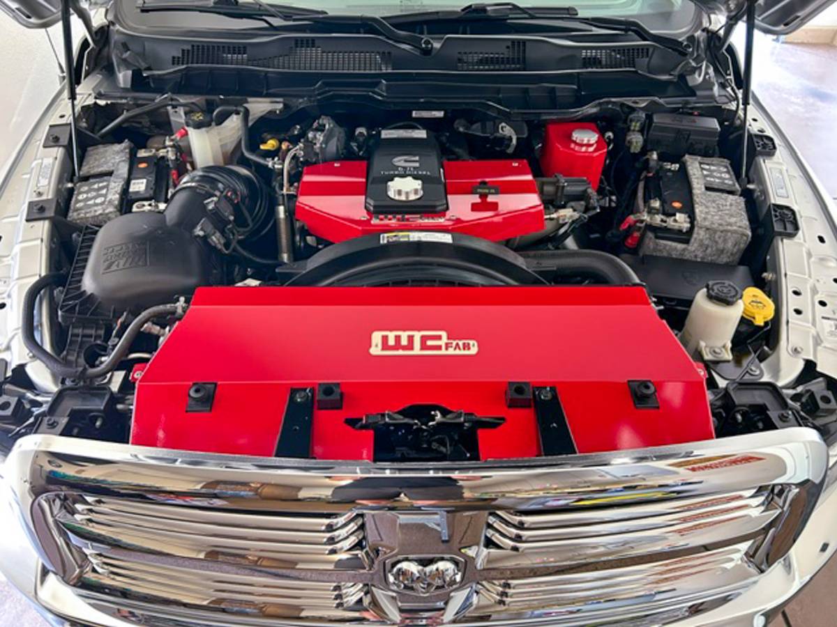 WCFab WCF100539 Radiator/Core Support Cover (2010 - 2012 Cummins) - Southern Diesel Supply