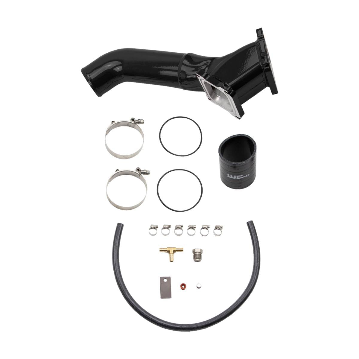 WCFab WCF100615 LB7 Duramax S300/S400 High Flow 3" Y - Bridge Kit (Bridge Assembly Only) - Southern Diesel Supply