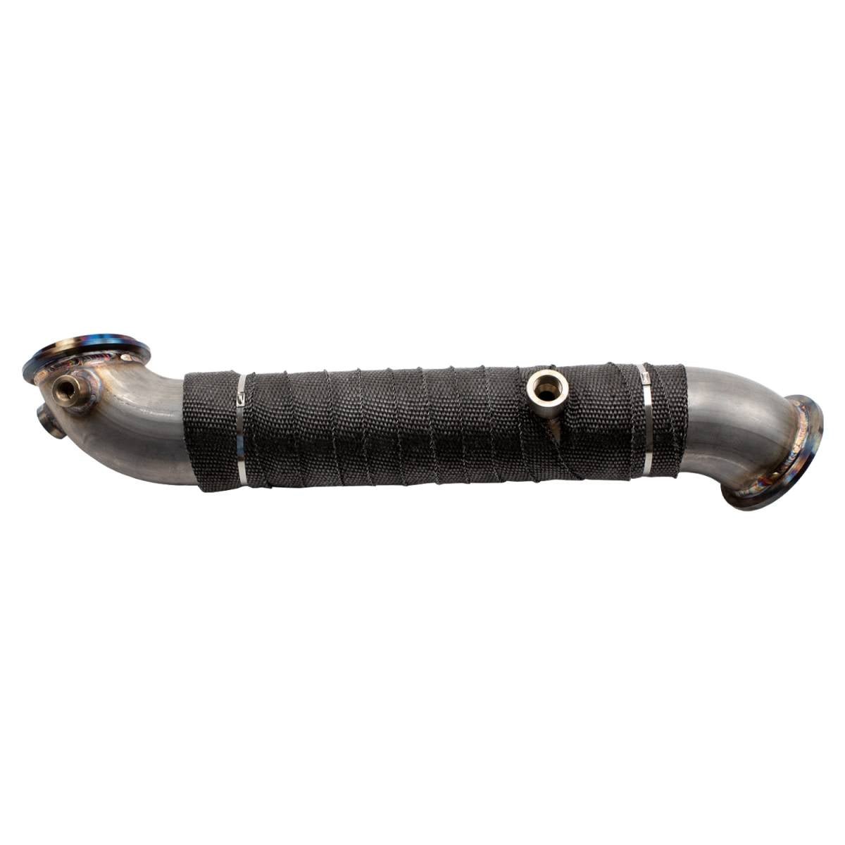 WCFab WCF100704 LML Duramax 3" Stainless Down Pipe - Southern Diesel Supply