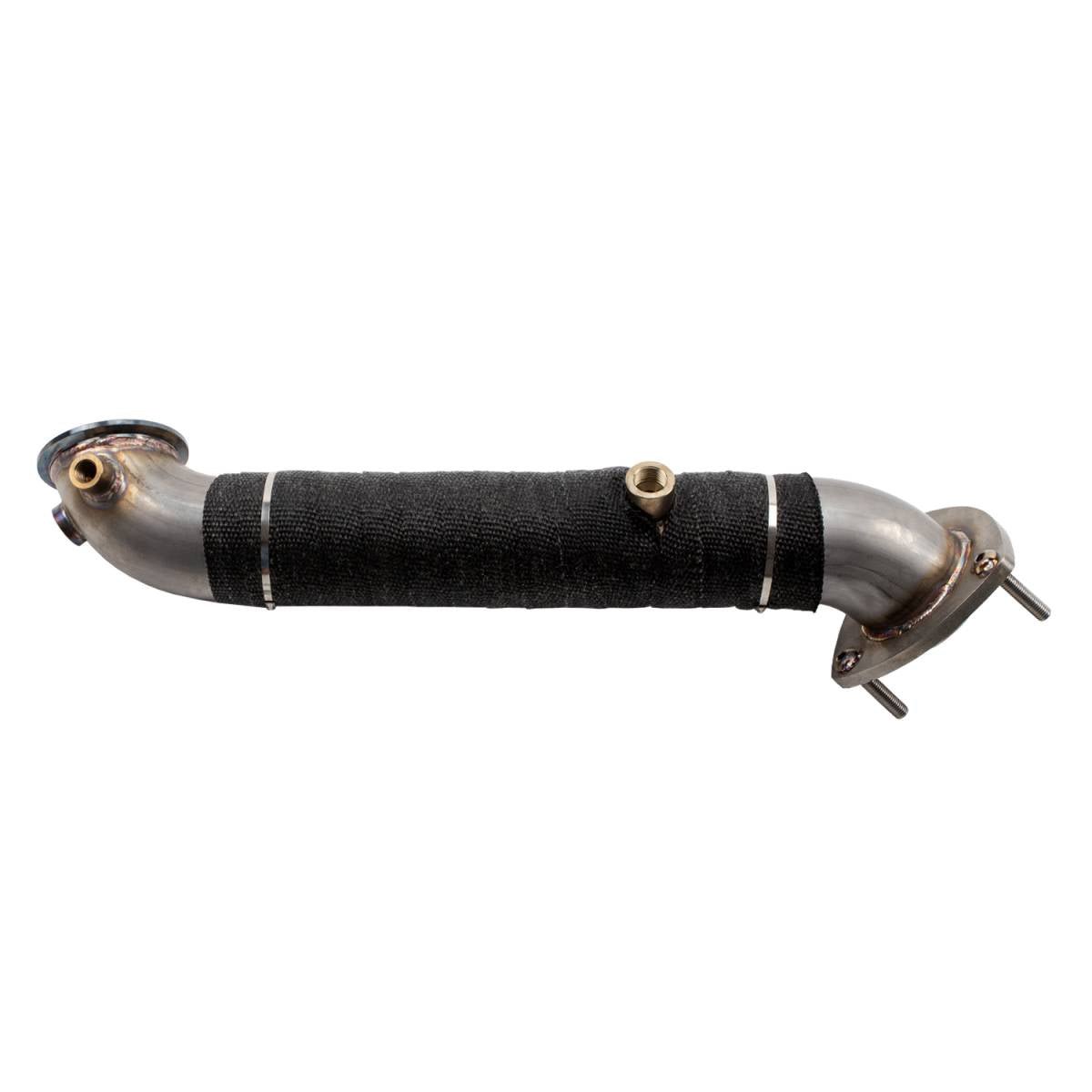 WCFab WCF100705 LML Duramax 3" Stainless Down Pipe (3 Bolt Flange) - Southern Diesel Supply