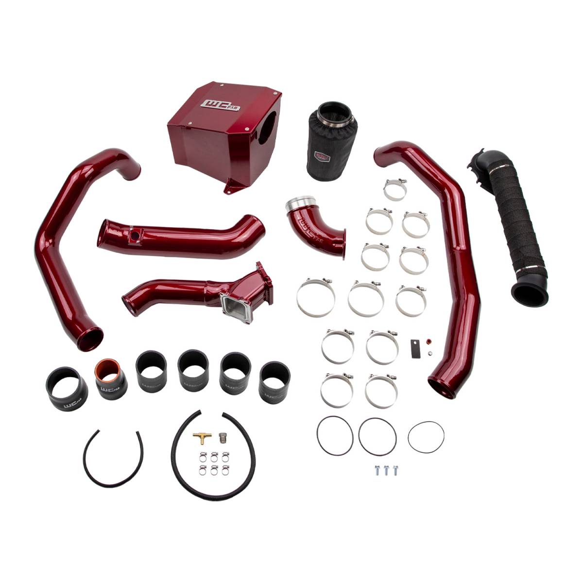 WCFab WCF100712 LB7 Duramax Stage 3 High Flow Intake Bundle Kit - Southern Diesel Supply