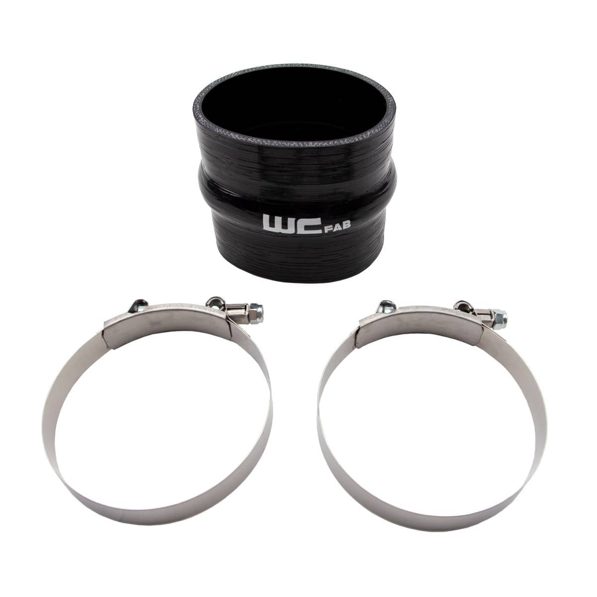 WCFab WCF207 - 100 4" ID X 4" Long Silicone Hump Boot And Clamp Kit - Southern Diesel Supply