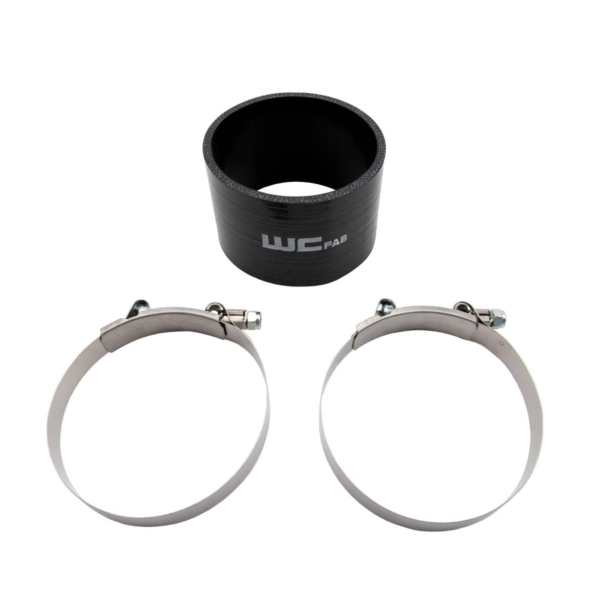 WCFab WCF207 - 102 4" ID X 3" Long Silicone Boot And Clamp Kit - Southern Diesel Supply