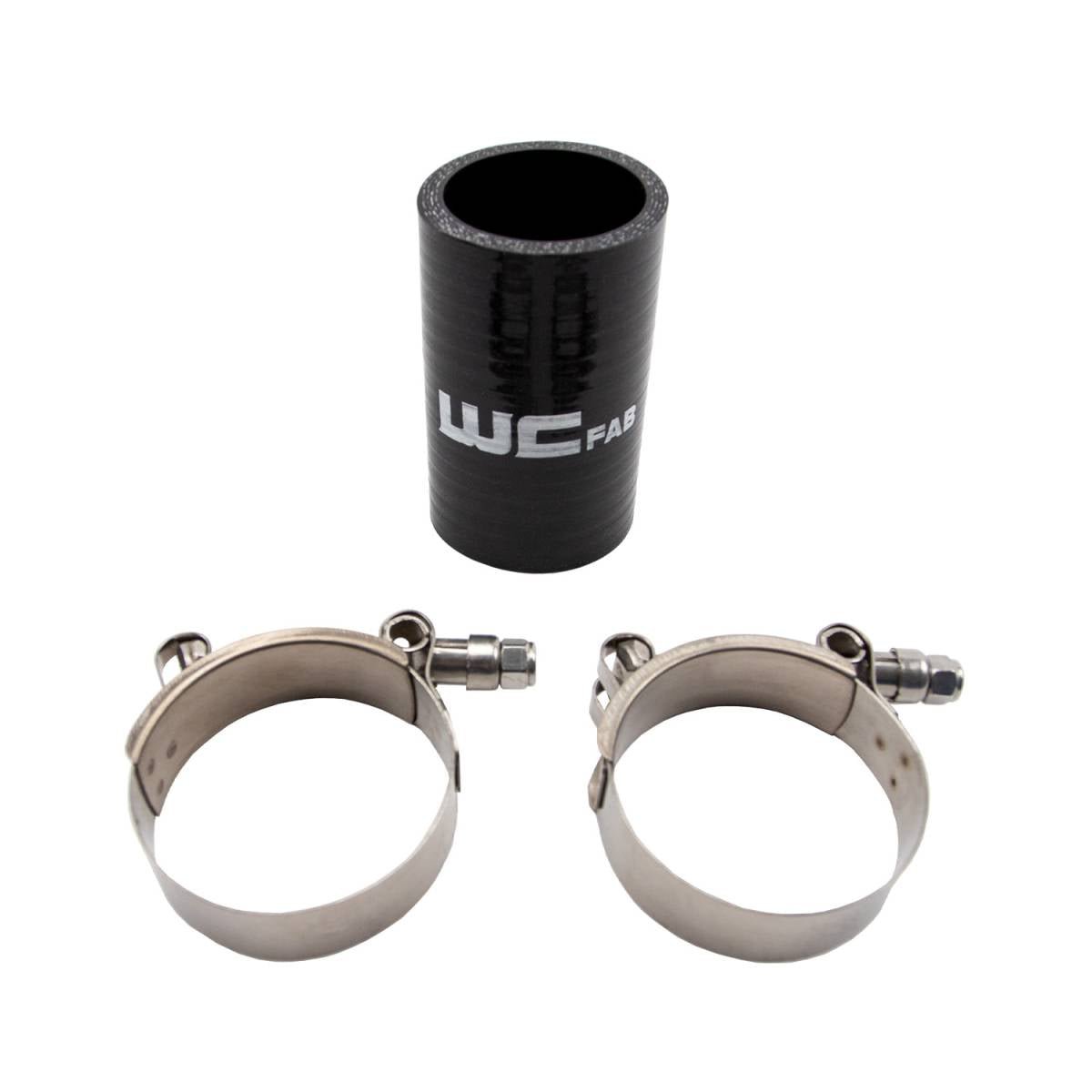 WCFab WCF207 - 114 1.75" ID X 3.5" Long Silicone Boot And Clamp Kit - Southern Diesel Supply