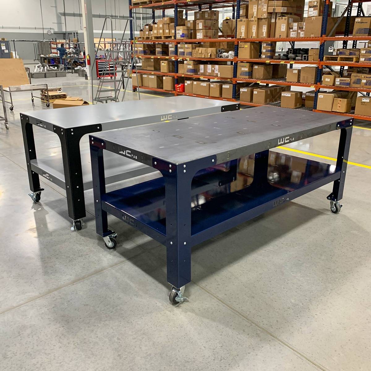 WCFab WCF25 - 3290 - 120 32 In. X 90 In. Modular Steel Work Bench - Southern Diesel Supply
