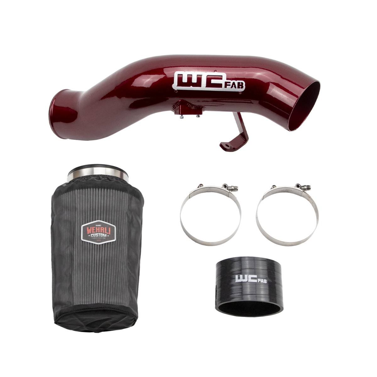 Wehrli Custom Fabrication | WCFab 6.0 Powerstroke 4" Intake Kit | Air Intake / Filter - Southern Diesel Supply