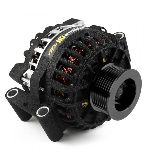 XDP XD349 HD High Output Alternator Wrinkle Black (2006 - 2007 Power Stroke) - Southern Diesel Supply