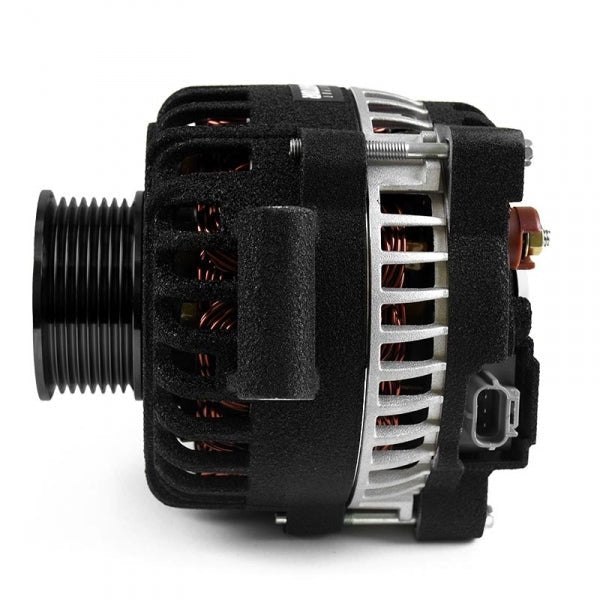 XDP XD349 HD High Output Alternator Wrinkle Black (2006 - 2007 Power Stroke) - Southern Diesel Supply