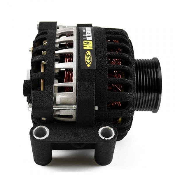 XDP XD349 HD High Output Alternator Wrinkle Black (2006 - 2007 Power Stroke) - Southern Diesel Supply