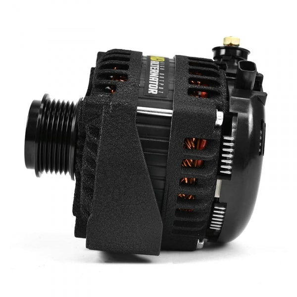XDP XD350 HD High Output Alternator Wrinkle Black (2011 - 2019 Duramax) - Southern Diesel Supply