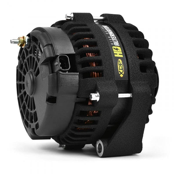 XDP XD351 HD High Output Alternator Wrinkle Black (2007.5 - 2010 Duramax) - Southern Diesel Supply