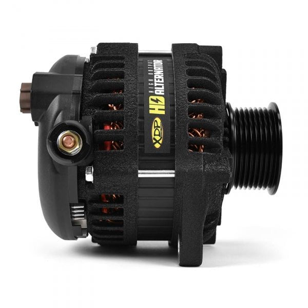XDP XD352 HD High Output Alternator Wrinkle Black (2011 - 2022 Power Stroke) - Southern Diesel Supply
