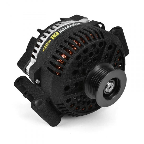 XDP XD357 HD High Output Alternator Wrinkle Black (1994 - 1997 Power Stroke) - Southern Diesel Supply