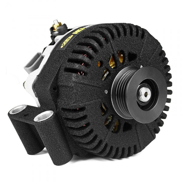 XDP XD358 HD High Output Secondary Alternator Wrinkle Black (2003 - 2007 Power Stroke) - Southern Diesel Supply