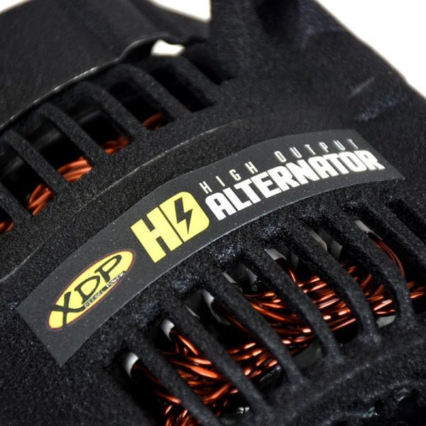 XDP XD510 HD High Output Alternator Wrinkle Black (1990 - 1998.5 Cummins) - Southern Diesel Supply