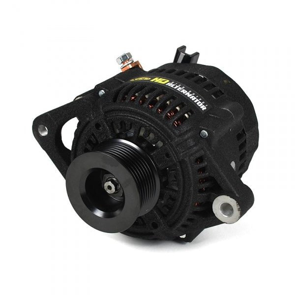 XDP XD511 HD High Output Alternator Wrinkle Black (1999 - 2002 Cummins) - Southern Diesel Supply